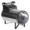 Canon chaleur gaz allumage automatique en inox 45 kW