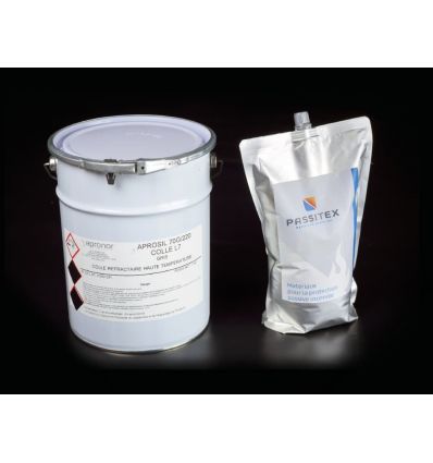 Colle réfractaire haute température