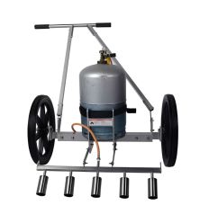 désherbeur thermique professionnel maraichage 5 à 8 brûleurs