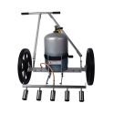 Photo : Désherbeur thermique gaz professionnel 5 à 8 brûleurs 80 cm (5 brûleurs) - Sans