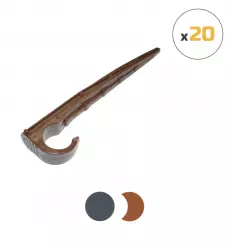 Lot de 20 crampons de sol goutte à goutte