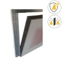 Photo : Trappe coupe-feu 2h 300 x 300 mm - Trappe coupe-feu cloison (vertical)