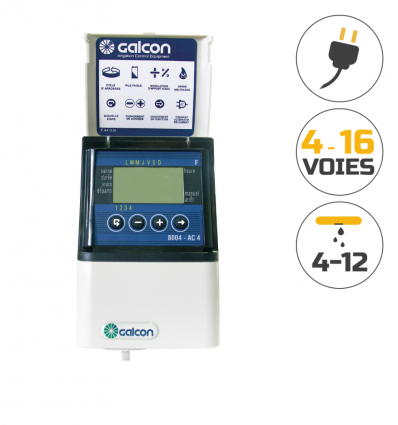 Programmateur arrosage plusieurs voies sur secteur