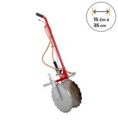 Désherbeur thermique à disques