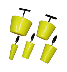 Obturateur conique jaune
