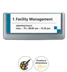 Plaque de porte à personnaliser