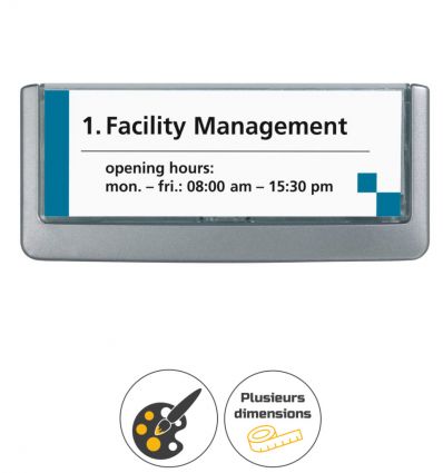 Plaque de porte à personnaliser