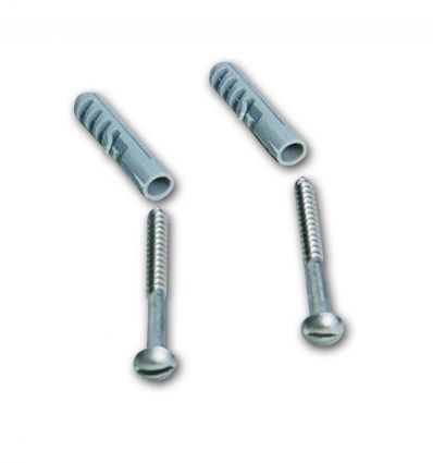 Kit de fixation pour plaque de rue en aluminium