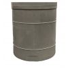 Zoom cuve de stockage d'eau 2000 L PEHD aérienne taupe