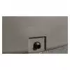 Zoom bouchon partie basse de la cuve de stockage d'eau taupe