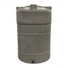 Cuve de stockage d'eau taupe hors sol rigide PEHD 2000 L