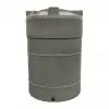 Cuve de stockage d'eau taupe hors sol rigide PEHD 2000 L