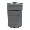 Récupérateur eau de pluie 2000 L aérien gris en PEHD