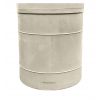 Zoom cuve de stockage d'eau beige PEHD 2000 L verticale