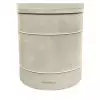 Zoom cuve de stockage d'eau beige PEHD 2000 L verticale