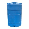 Photo : Cuve de stockage d'eau PEHD 2000 L verticale Bleu