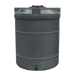 Cuve de stockage d'eau grise PEHD 3000 L hors sol