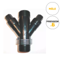 Photo : Régulateur de pression pour arrosage goutte à goutte 1"1/2 MM 0,8 bar