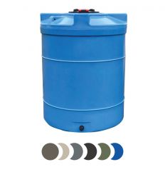 Cuve de stockage d'eau grise PEHD 3000 L hors sol
