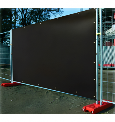 Bâche acoustique chantier