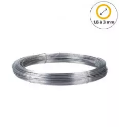 Fil Galvanisé Multi Diamètre 5kg