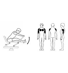 Module de fitness rameur extérieur