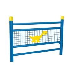 Barrière de ville bleu dino
