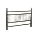 Photo : Barrière de ville spéciale écoles L.1572 mm Gris Procity - Grillagée - À sceller