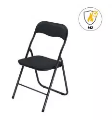 Chaise de collectivité pliante en vinyle