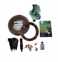 Kit arrosage goutte à goutte avec programmateur