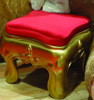 Tabouret de père Noël