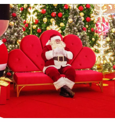 Fauteuil 3 places pour Père Noël