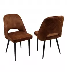 Chaise Meline terracotta