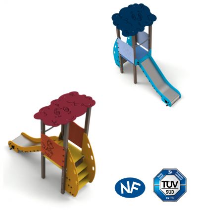 Structure de Jeu pour enfant avec Toboggan Escalier