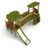 Structure de Jeux Exterieur Bois 2 elements Terra