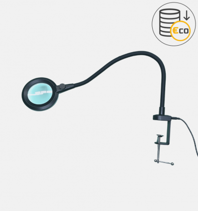 Lampe loupe industrielle bras flexible