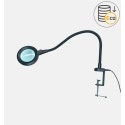 Photo : Lampe loupe industrielle bras flexible