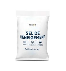 Sel de Déneigement 25 kg en Sac ou Seau