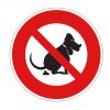 Panneau Déjections Canines Interdites