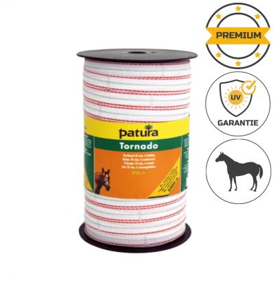 Ruban Electrique Cloture 20 mm Conductibilité max 5 km - 200 m