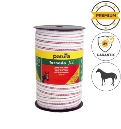 Ruban Electrique Cloture 20 mm Conductibilité max 9 km - 200 m