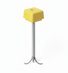 Borne de géomètre tête jaune