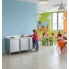 Table de tri restauration inox pour enfant 