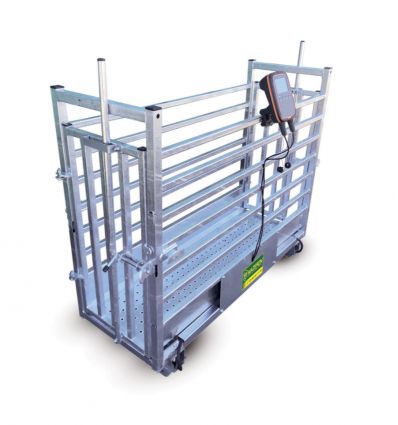 Cage de pesage galvanisée pour petits animaux