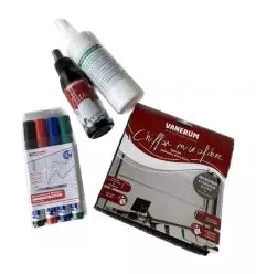 Kit écriture et entretien pour tableau scolaire