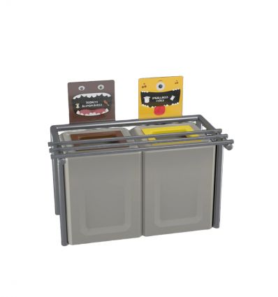 Table de Tri Cantine 2 flux ou 3 flux