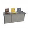 Table de Tri Cantine 3 flux pour adulte 