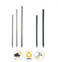 Piquet en plastique recyclé