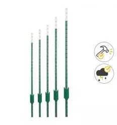 Piquet en T avec bêche massive