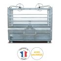 Photo : Cage de pesage galvanisée pour animaux
